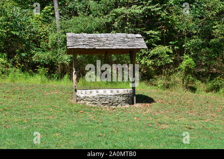 Wasser Gut bei Gettysburg, Pennsylvania. Stockfoto