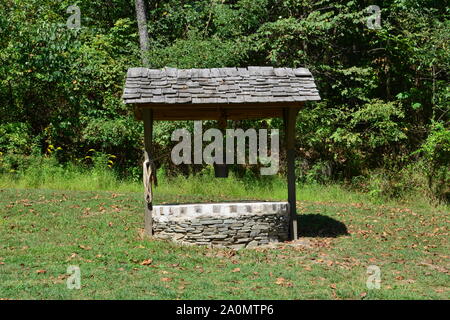 Wasser Gut bei Gettysburg, Pennsylvania. Stockfoto