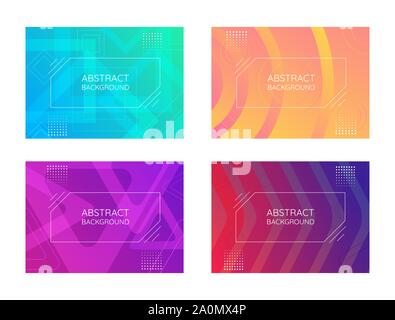 Zusammenfassung Hintergrund moderner Komplex, der Stil und die Geometrie der Form mit halftone. Vector Illustration Stock Vektor