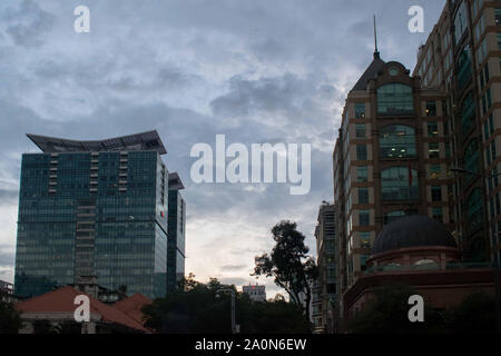 Juli 18, 2019 - HO CHI MINH VIETNAM: Außerhalb des Central Post Office in Ho Chi Minh City Stockfoto