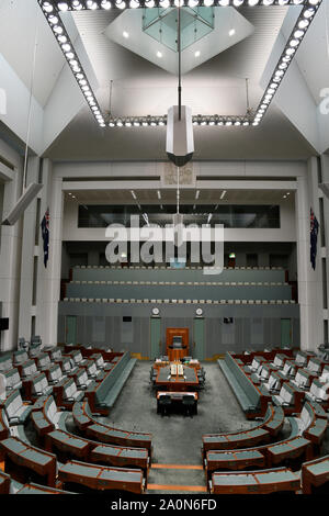 Senat, Parlament, Capital Hill in Canberra in Australien Stockfoto