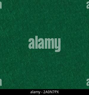 Pokertisch fühlte Hintergrund in der Farbe grün. Nahtlose square Textur, Fliese bereit. Stockfoto