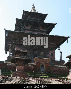 KATHMANDU, Nepal. 23. September 2008: Degutaleju Tempel Stockfoto