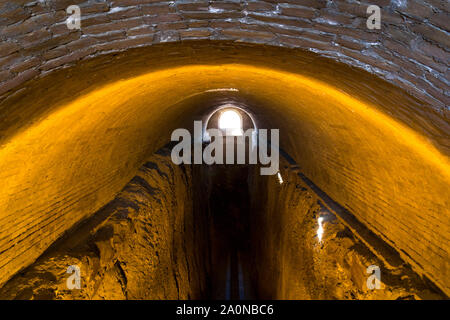 Ulugh Beg Observatoriums, Samarkand Stockfoto