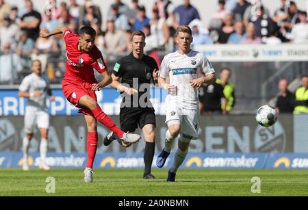 Sandhausen, Deutschland. 21 Sep, 2019. firo: 21.09.2019, Fußball, 2.Bundesliga, Saison 2019/2020, SV Sandhausen - VfL Bochum PANTOVIC, Bochum vor | Verwendung der weltweiten Kredit: dpa/Alamy leben Nachrichten Stockfoto