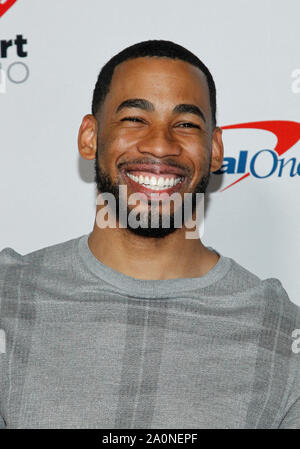 Schauspieler Mike Johnson kommt für die iHeartRadio Musikfestival auf der T-Mobile Arena in Las Vegas, Nevada am Freitag, 20. September 2019. Foto von James Atoa/UPI Stockfoto