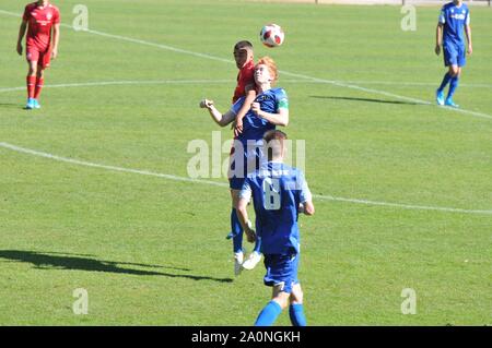 Die U19 des Karlsruher SC unterliegt dem VfB Stuttgart Sterben in der A-juniorenbundesliga Stockfoto