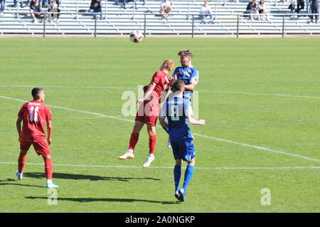 Die U19 des Karlsruher SC unterliegt dem VfB Stuttgart Sterben in der A-juniorenbundesliga Stockfoto