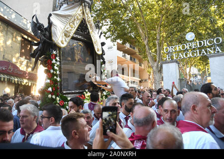 Reggio Calabria 14 Sep 2019 - Festa Madonna della Consolazione, la Vara Credit: Giuseppe Andidero Stockfoto