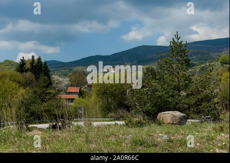 Landschaft bei Plana Bergregion in Bulgarien Stockfoto