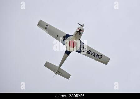 Royal Air Force Grob G 115 E Tutor (G-BYXM) durchführen Am2019 Royal International Air Tattoo Stockfoto