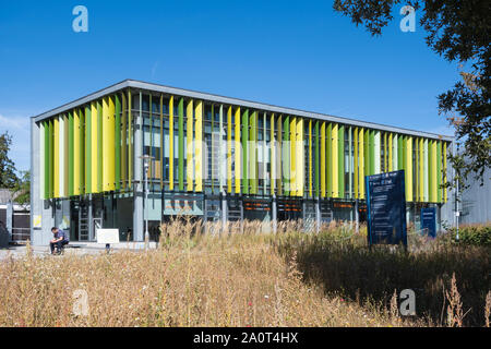 Die Moore Gebäude auf der Royal Holloway College Campus in Surrey, UK, Teil der Universität von London Stockfoto