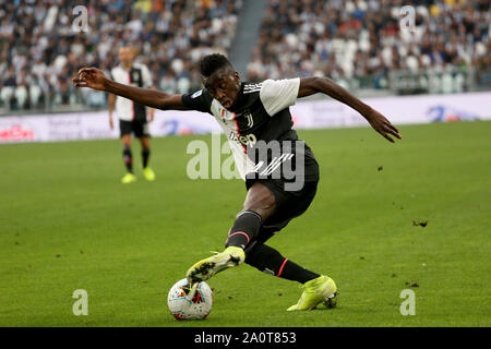 Turin, Italien, 21. September 2019, eine TIM 2019/2020 - Turin, ALLIANZ STADION JUVENTUS VS HELLAS VERONA 14 BLAISE MATUIDI (juventus) während Juventus Vs Hellas Verona - Italienische Fußball Serie A Männer Meisterschaft - Credit: LPS/Claudio Benedetto/Alamy Live News SERIE Stockfoto