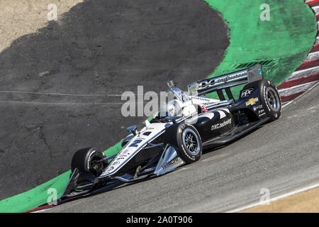 Salinas, Kalifornien, USA. 20 Sep, 2019. SIMON PAGENAUD (22) von Montmorillon, Frankreich Praktiken für die Firestone Grand Prix von Monterey an Weathertech Raceway Laguna Seca in Salinas, Kalifornien. (Bild: © Walter G Arce Sr Schleifstein Medi/ASP) Stockfoto