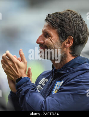 15.09.2019, John Smiths Stadion, Huddersfield England; Sky Bet Meisterschaft Fußball, Huddersfield Town vs Sheffield Mittwoch; Quelle: Dean Williams/News Bilder der Englischen Football League Bilder unterliegen DataCo Lizenz Stockfoto