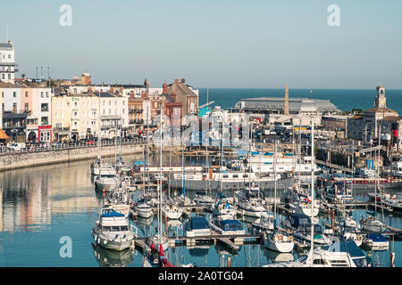 Ramsgate Hafen und Marina, Kent, Großbritannien Stockfoto