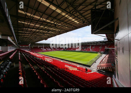 14. September 2019, Bramall Lane, Sheffield, England; Premier League Fußball, Sheffield United vs Southampton; Bramall Lane alle bereit für den Besuch von Southampton Credit: Craig Milner/News Bilder der Englischen Football League Bilder unterliegen DataCo Lizenz Stockfoto