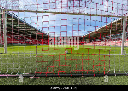 14. September 2019, Bramall Lane, Sheffield, England; Premier League Fußball, Sheffield United vs Southampton; Bramall Lane alle bereit für den Besuch von Southampton Credit: Craig Milner/News Bilder der Englischen Football League Bilder unterliegen DataCo Lizenz Stockfoto