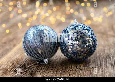 Elegante graue Weihnachten Stockfoto