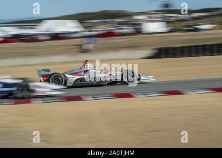 Salinas, Kalifornien, USA. 21 Sep, 2019. Mit STROM VERSORGT (12) von Toowoomba, Australien Praktiken für die Firestone Grand Prix von Monterey an Weathertech Raceway Laguna Seca in Salinas, Kalifornien. (Bild: © Walter G Arce Sr Schleifstein Medi/ASP) Stockfoto