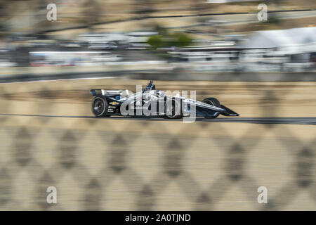 Salinas, Kalifornien, USA. 21 Sep, 2019. SIMON PAGENAUD (22) von Montmorillon, Frankreich Praktiken für die Firestone Grand Prix von Monterey an Weathertech Raceway Laguna Seca in Salinas, Kalifornien. (Bild: © Walter G Arce Sr Schleifstein Medi/ASP) Stockfoto