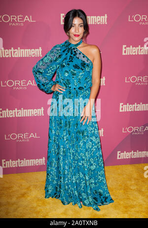 Los Angeles, Ca. 20 Sep, 2019. Stephanie Beatriz Am2019 Pre-Emmy Partei gehostet von Entertainment Weekly im Sunset Tower in Los Angeles, Kalifornien am 20. September 2019. Credit: Tony Forte/Medien Punch/Alamy leben Nachrichten Stockfoto