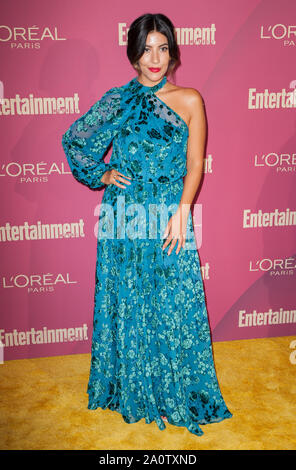 Los Angeles, Ca. 20 Sep, 2019. Stephanie Beatriz Am2019 Pre-Emmy Partei gehostet von Entertainment Weekly im Sunset Tower in Los Angeles, Kalifornien am 20. September 2019. Credit: Tony Forte/Medien Punch/Alamy leben Nachrichten Stockfoto