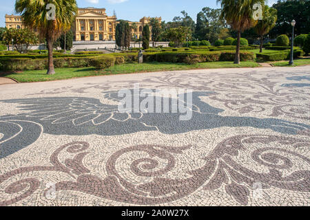 Parque da independência in Ipiranga in São Paulo, Brasilien. Stockfoto