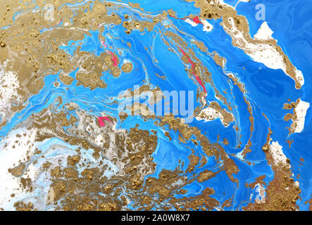 Grafik moderne Textur farbenfrohe abstrakte digitale Design Hintergrund Stockfoto