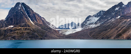 Malerische der Skjoldungen Fjord Region in Grönland. Stockfoto