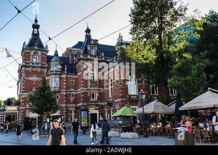 Die internationale Theater- und Leidseplein, Amsterdam Stockfoto