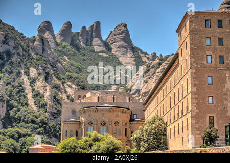 Monserrat, Spanien, HDR-Bild Stockfoto