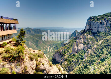 Monserrat, Spanien, HDR-Bild Stockfoto