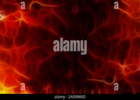Abstrakt fractal artwork Muster und Formen. 3D-rendering Motion hellen Hintergrund Stockfoto