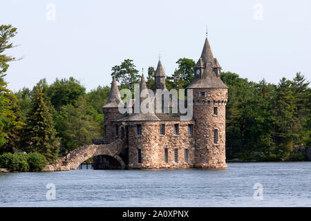 Power House, Boldt Castle, 1000 Inseln, St. Lawrence River Stockfoto