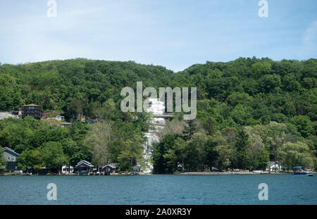 Hector fällt, Seneca Lake, New York Stockfoto