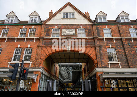 London, Großbritannien - 22 September, 2019: Old Spitalfields Market, London, England Stockfoto