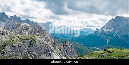 Moutain Landschaft der Dolomiten Stockfoto