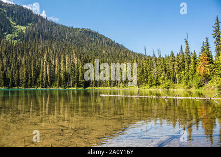 In die Natur. Joffre Lakes, BC, Kanada. Stockfoto