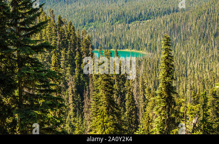 In die Natur. Joffre Lakes, BC, Kanada. Stockfoto