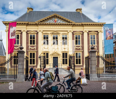 Mauritshuis in Den Haag Den Haag, Mauritshuis C 17 Art Gallery, spezialisiert auf Niederländischen goldenen Alter Gemälde, darunter Vermeer das Mädchen mit dem Perlenohrring Stockfoto