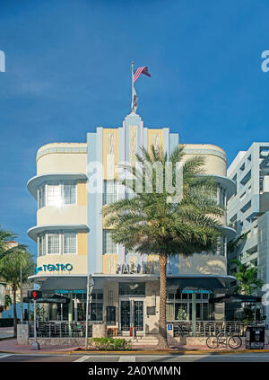 MARLIN HOTEL (© Lawrence Murray Dixon 1939) COLLINS AVENUE SOUTH BEACH MIAMI BEACH FLORIDA USA Stockfoto