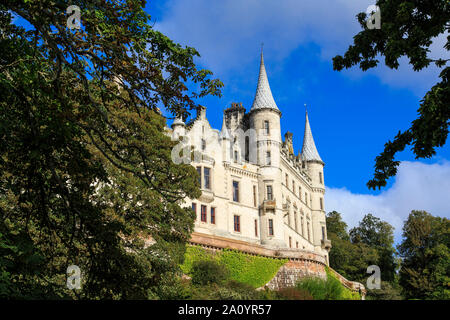 Dunrobin Castle in Morayshire, Schottland. Stockfoto