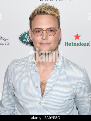 September 21, 2019, Bevrly Hills, Kalifornien, USA: Lucas Baker besucht BAFTA Los Angeles + BBC America TV Tea Party 2019. (Bild: © Billy Bennight/ZUMA Draht) Stockfoto