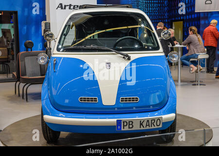 FRANKFURT, Deutschland - September 2019:, IAA International Motor Show Auto Ausstellung. Stockfoto