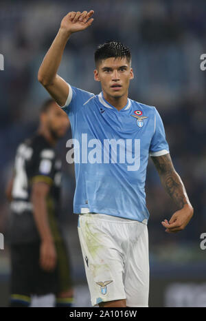 Rom, Italien. 22 Sep, 2019. Rom, Italien, 22. September 2019: CORREA (Latium) in Aktion während der italienischen Serie A Fußballspiel zwischen SS Lazio und Parma, im Olympiastadion in Rom. Credit: Unabhängige Fotoagentur/Alamy leben Nachrichten Stockfoto
