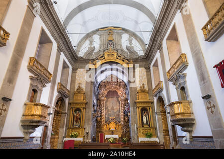 Igreja de São Nicolau Kirche St. Nikolaus Porto Portugal Stockfoto