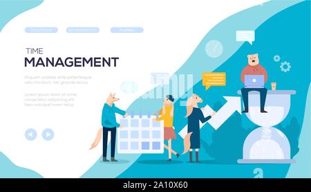 Das Bild ist perfekt für den Druck, Abdeckungen, Visitenkarten. Flache Bauweise, Hintergrund, Design, Tapeten, Copyspace. Tiere perfekt in den Inhalt und das Wesen widerspiegeln Stock Vektor