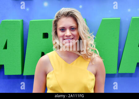 London, Großbritannien. 22 Sep, 2019. Eintreffen der Gäste in der Shaun das Schaf Film: Farmageddon, im ODEON LUXE am 22. September 2019, London, UK. Bild Capital/Alamy leben Nachrichten Stockfoto
