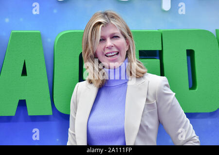 London, Großbritannien. 22 Sep, 2019. Kate Garraway besuchen die Shaun das Schaf Film: Farmageddon, im ODEON LUXE am 22. September 2019, London, UK. Bild Capital/Alamy leben Nachrichten Stockfoto